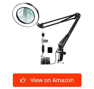 Magnifying Glasses Reading Magnifiers  Magnifying Glasses Led Light -  Magnifier - Aliexpress